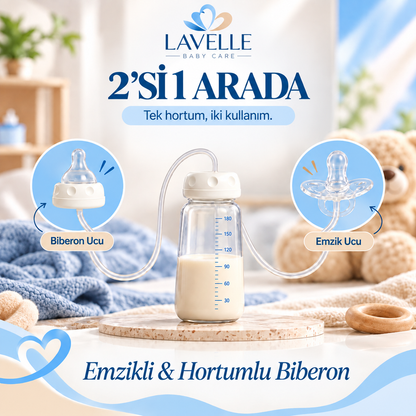 Lavelle™ Emzikli & Hortumlu Biberon