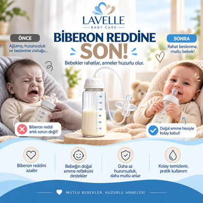 Lavelle™ Emzikli & Hortumlu Biberon