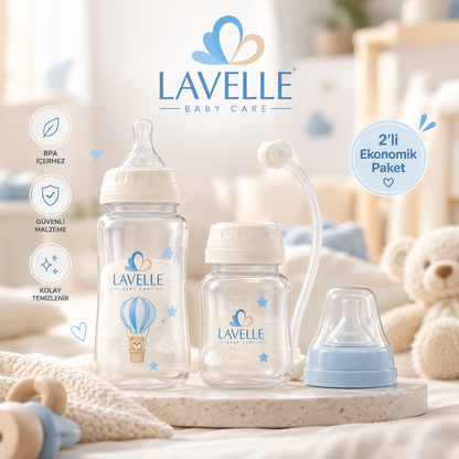 Lavelle™ Emzikli & Hortumlu Biberon