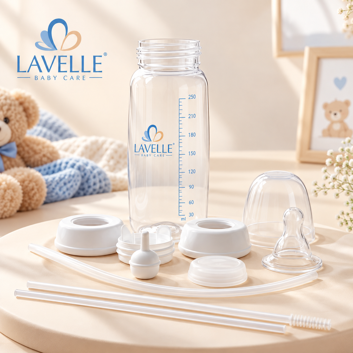 Lavelle™ Emzikli & Hortumlu Biberon